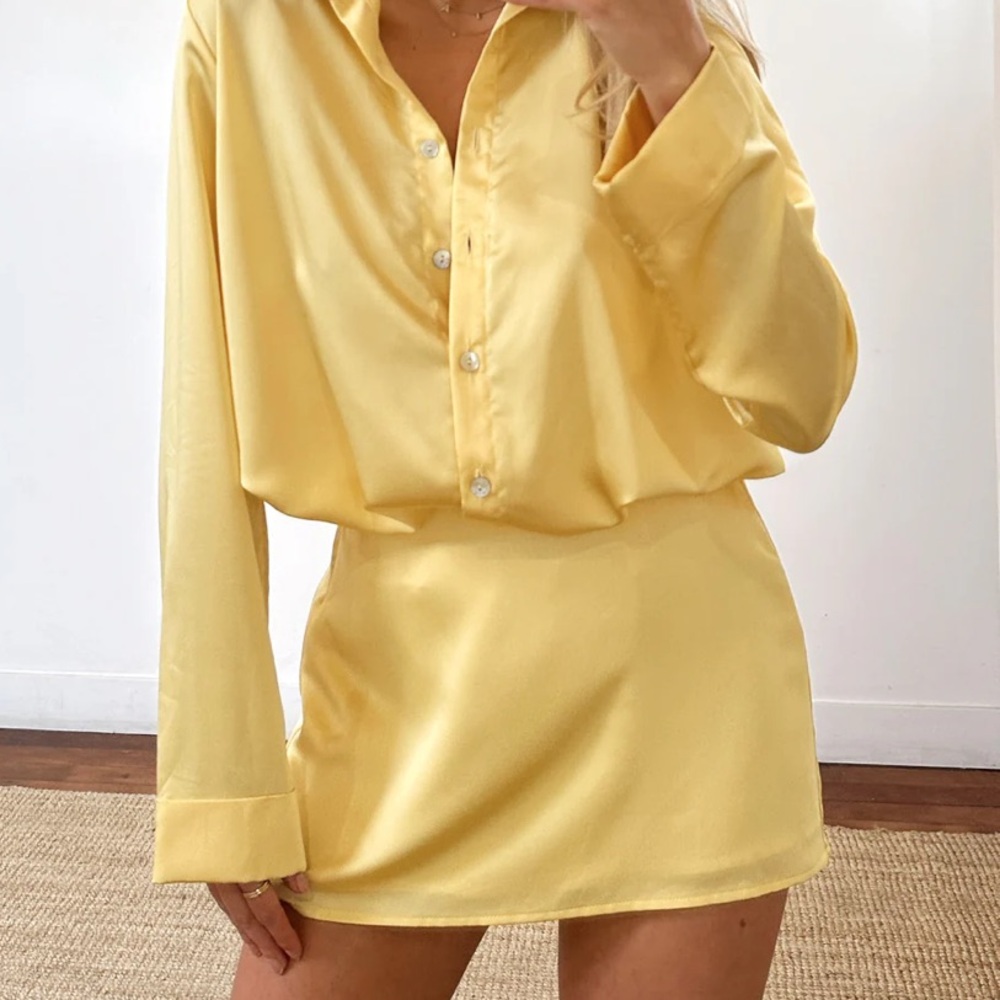 Yellow Show Me your Mumu All Night Skort